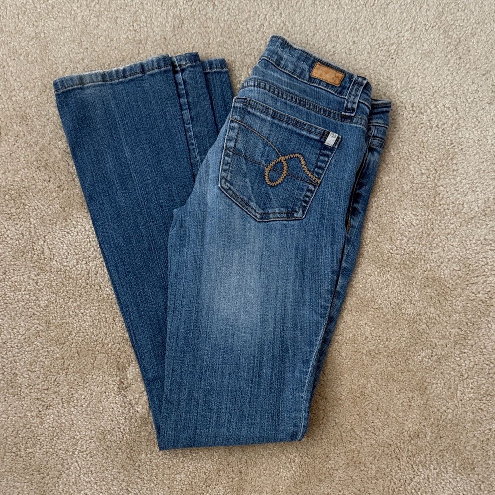 Refuge Women's Blue Boot Cut Jeans